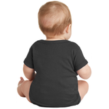 In My Football Mom Era Hearts Baby Bodysuit