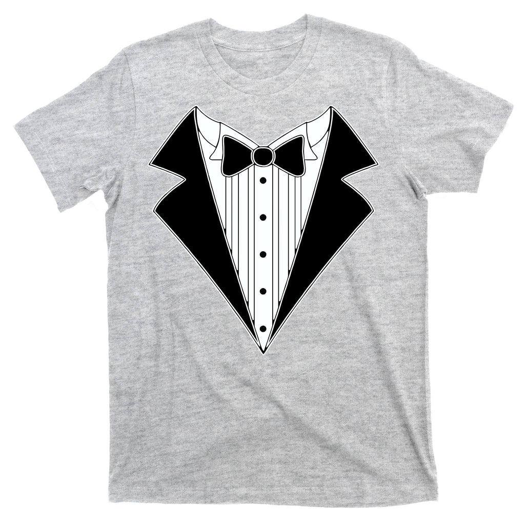 Black Tux Tuxedo T-Shirt