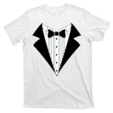Black Tux Tuxedo T-Shirt