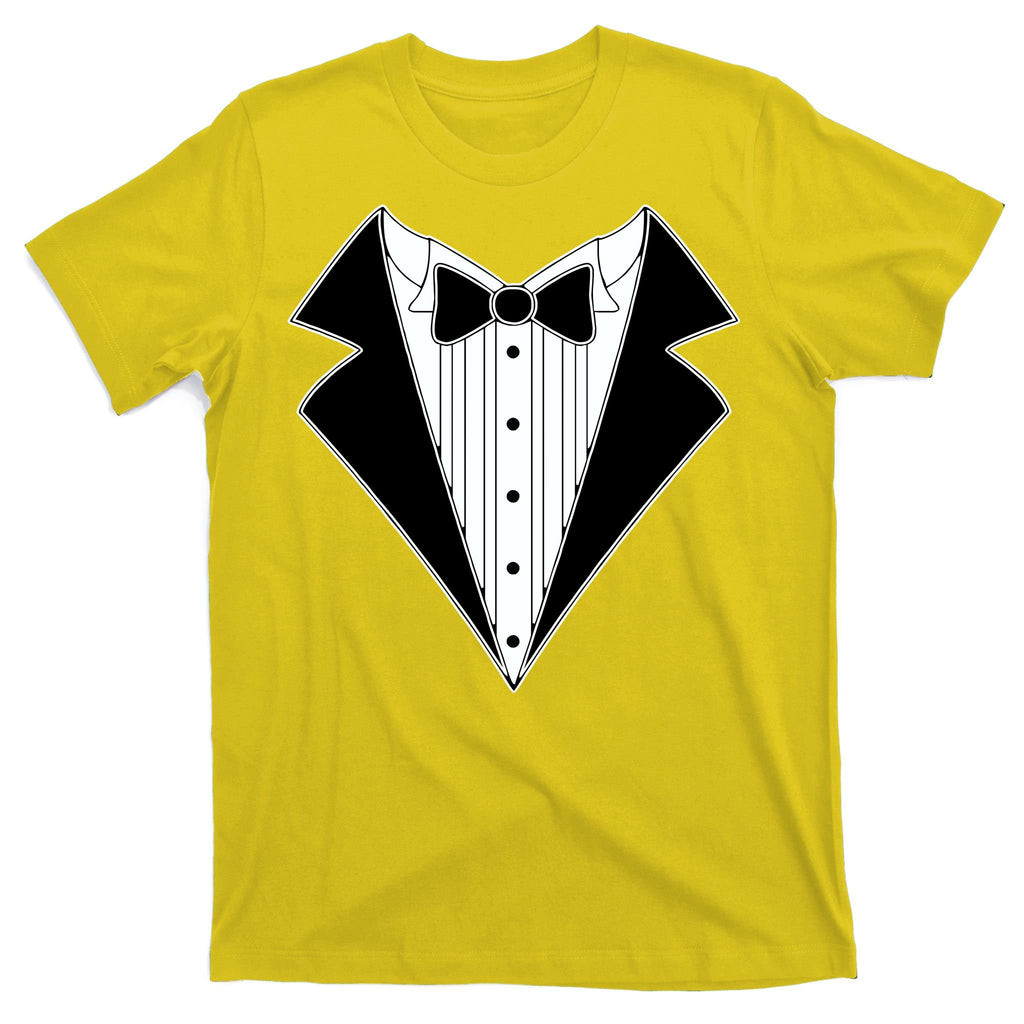 Black Tux Tuxedo T-Shirt