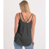 I Tackled 100 Days Football School Celebration Women's Strappy Tank
