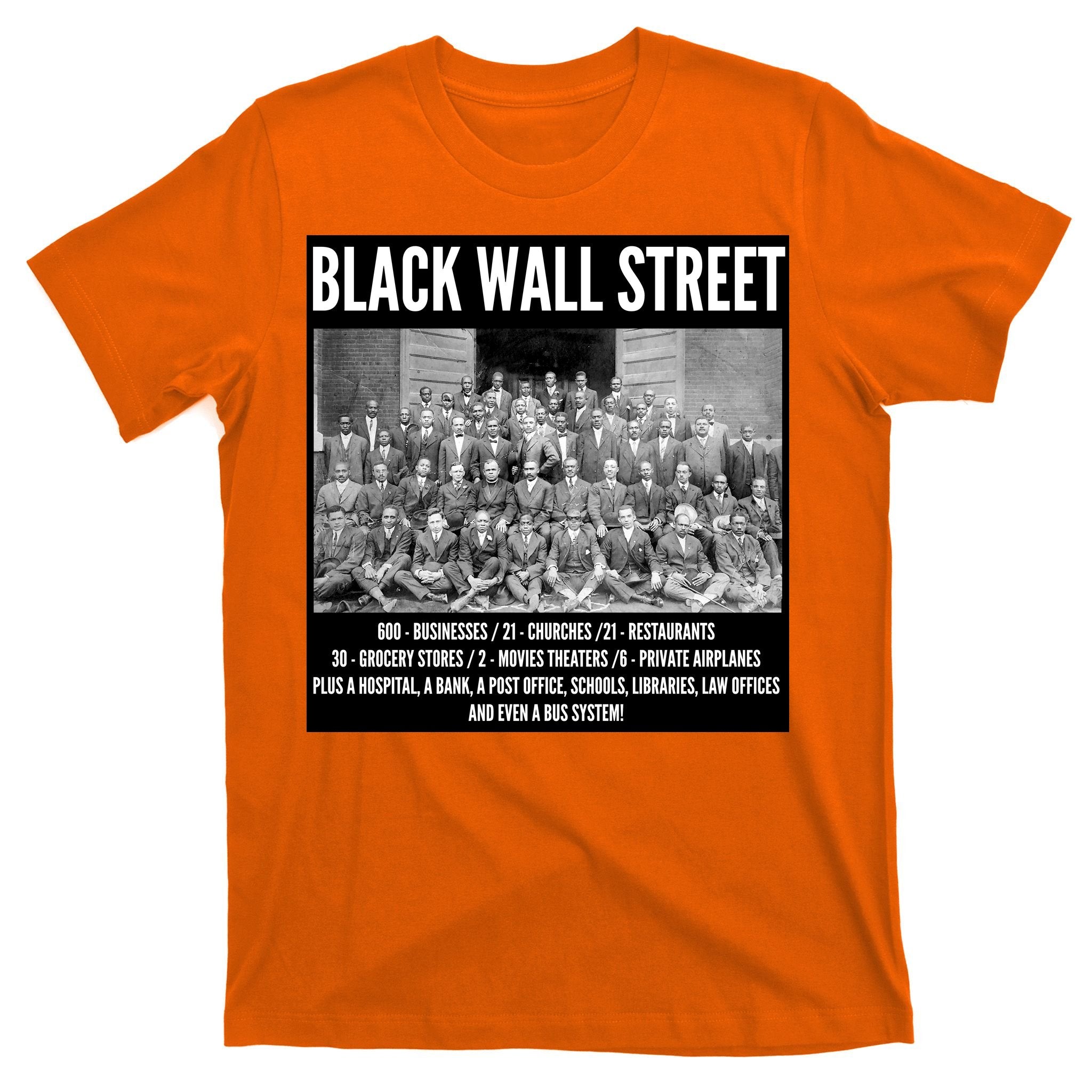 Black Wall Street Black History T-Shirt
