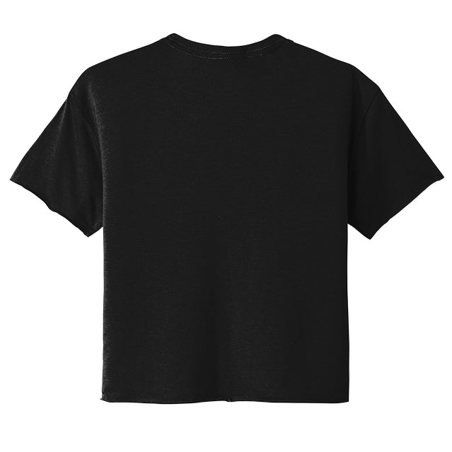 Mommy's Little Valentine Hearts Love Women's Crop Top Tee