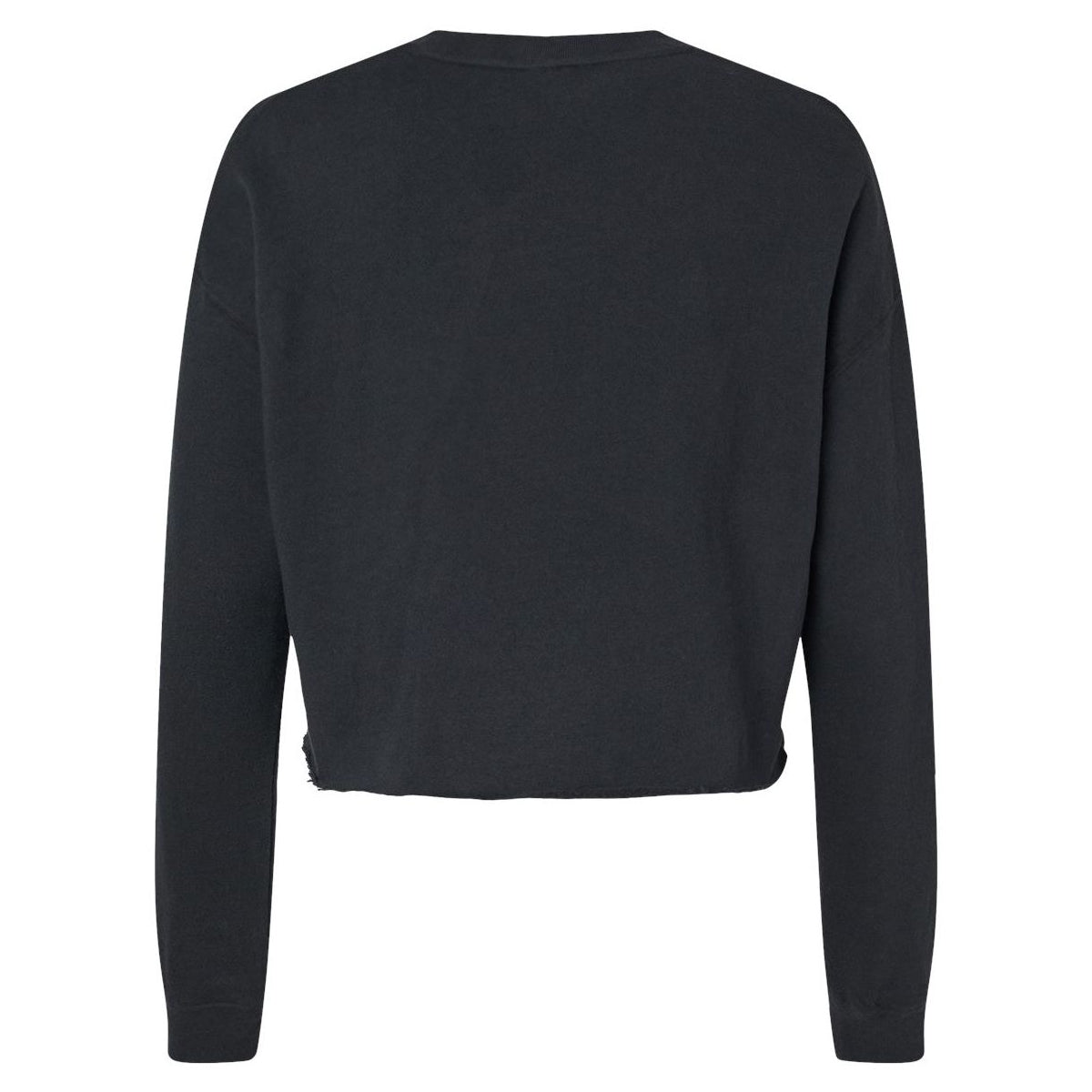Tackle Breast Cancer Football Cropped Pullover Crew