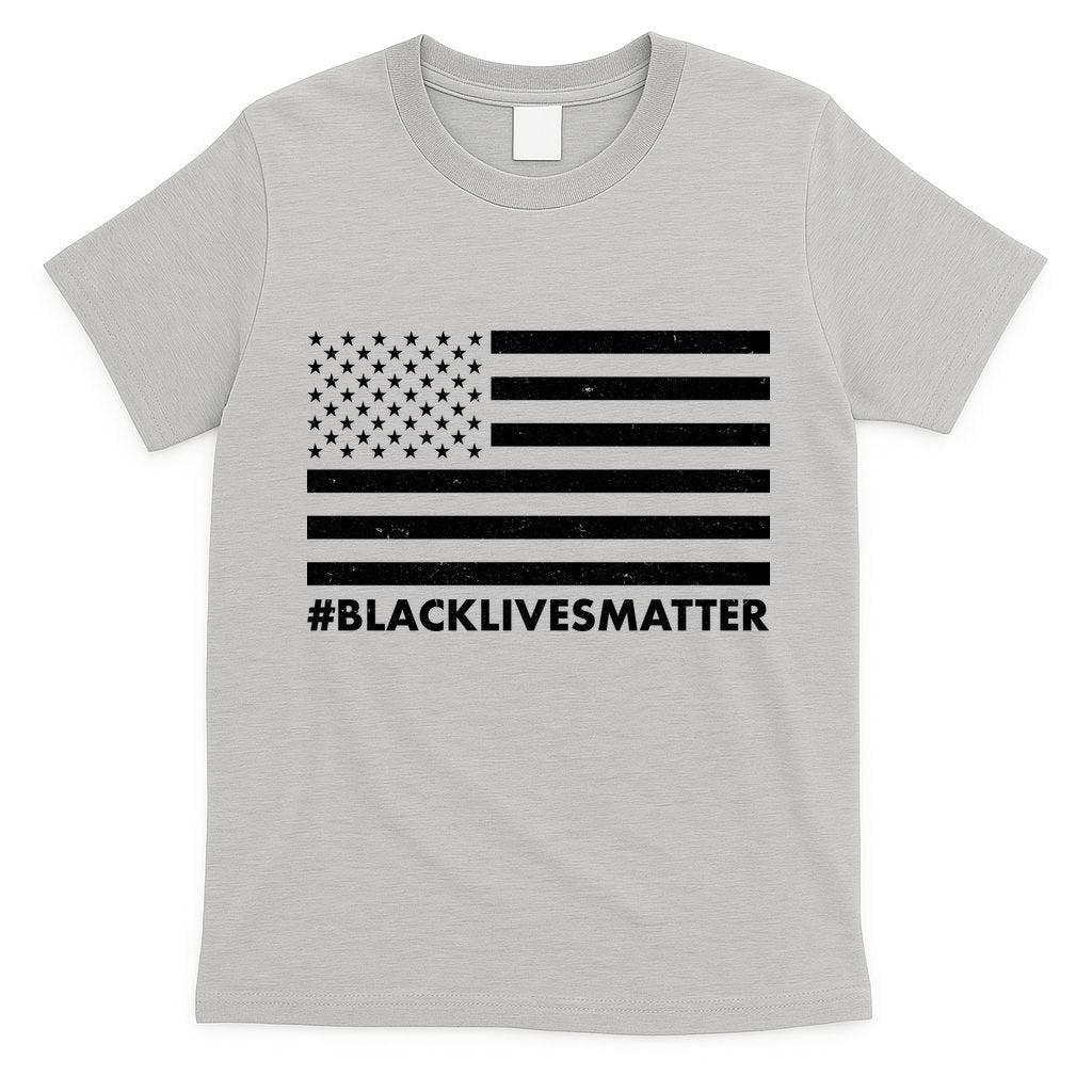 #BlackLivesMatter USA Flag T-Shirt