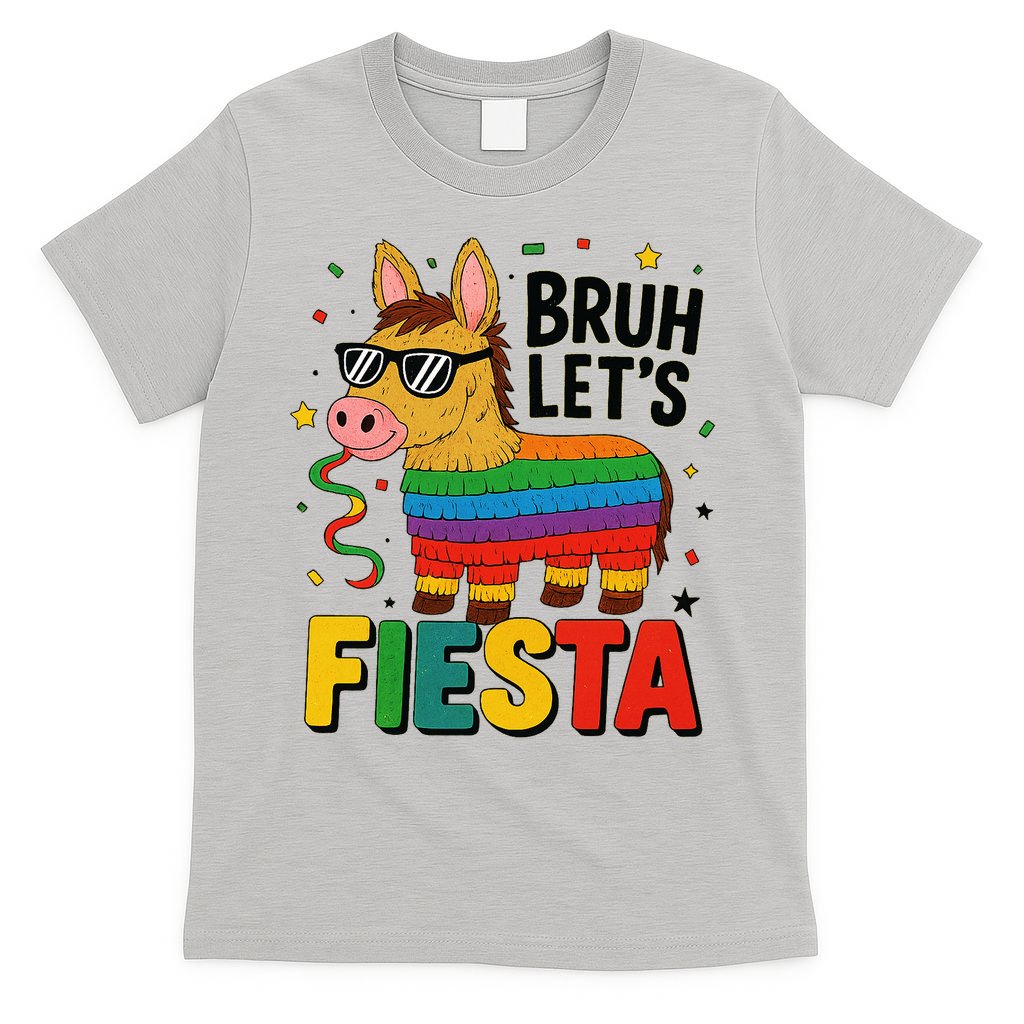 Bruh Lets Fiesta Cinco Mayo Pinata Funny T-Shirt