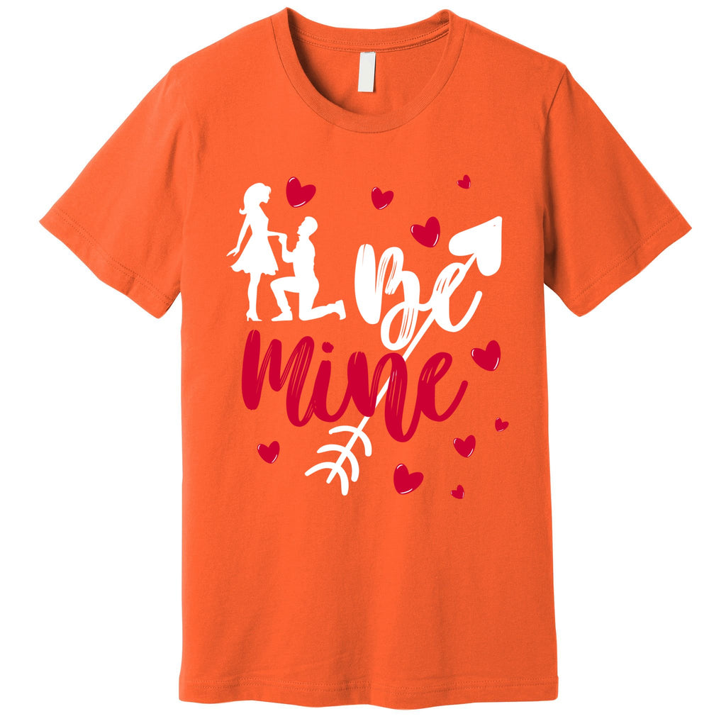 Be Mine Arrow Love Funny Awesome Valentine Gift Cool Gift Premium T-Shirt