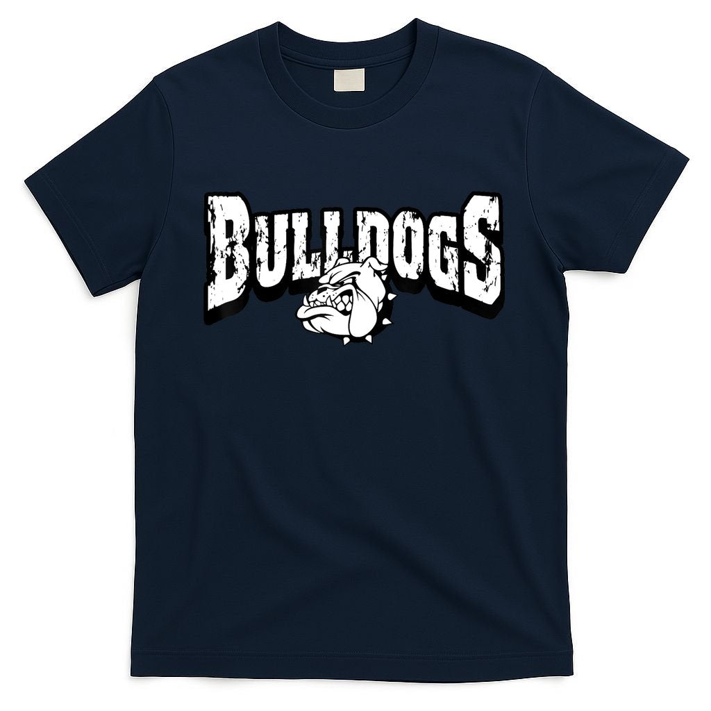 Bulldogs Mascot Back To School Team Spirit T-Shirt