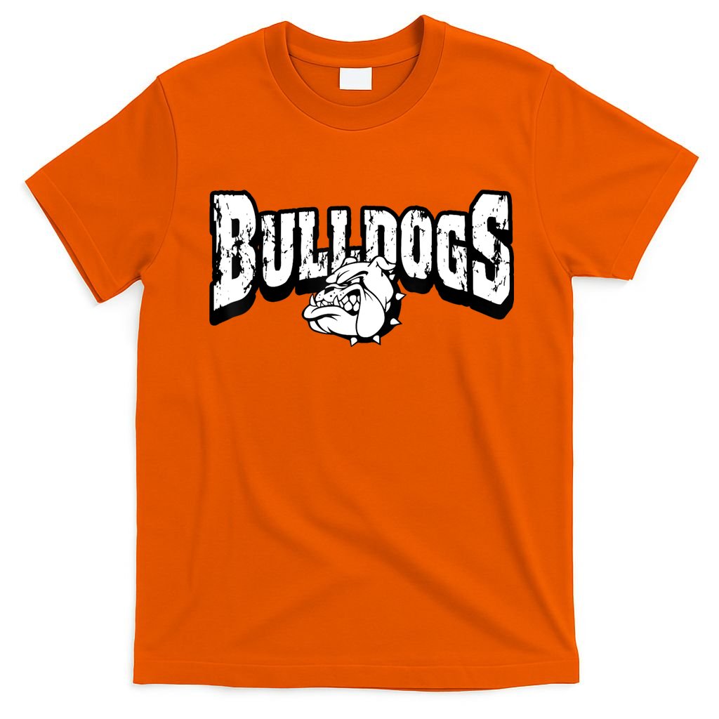 Bulldogs Mascot Back To School Team Spirit T-Shirt