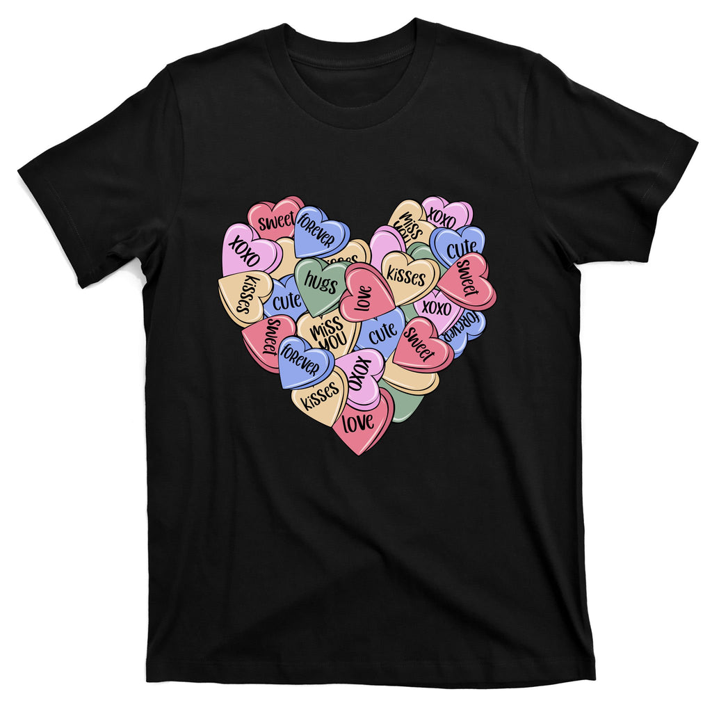 Be Mine Candy Heart Valentine Gift For Valentine Day T-Shirt