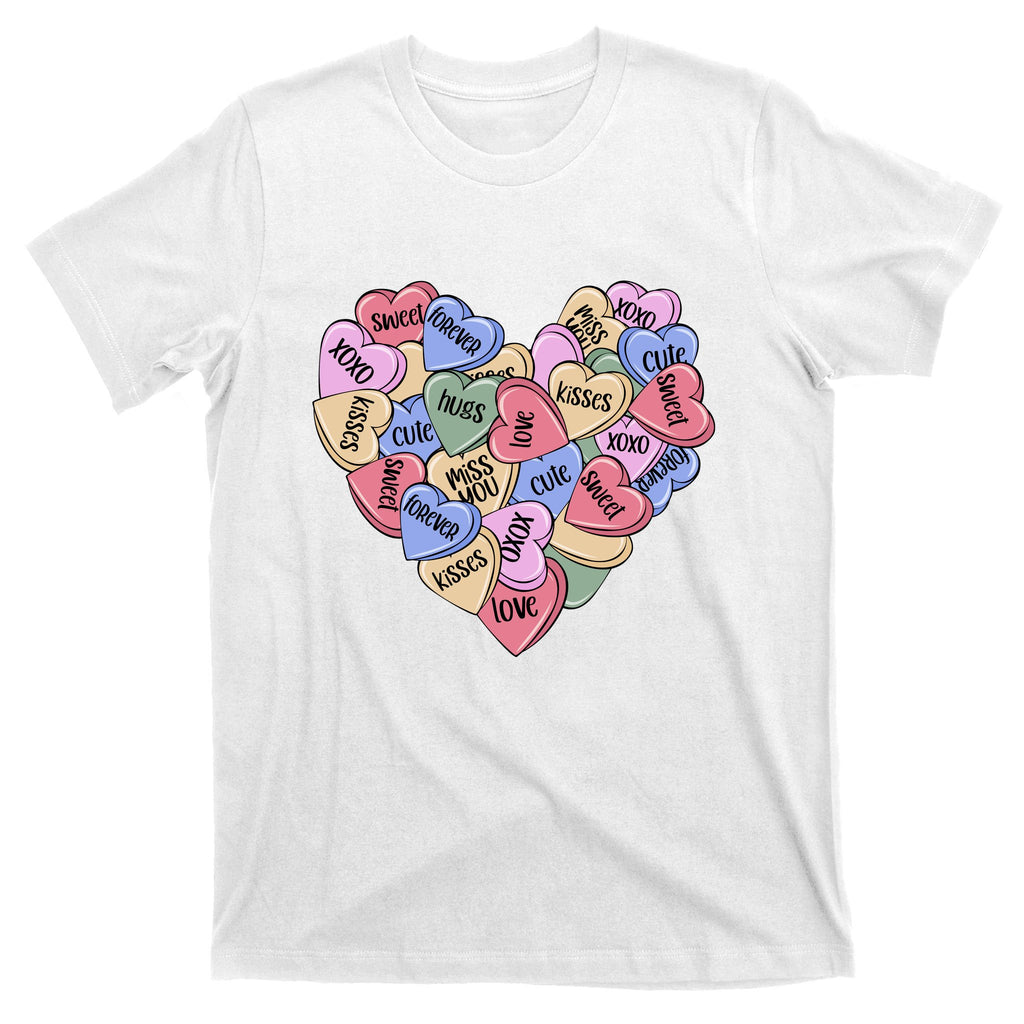 Be Mine Candy Heart Valentine Gift For Valentine Day T-Shirt