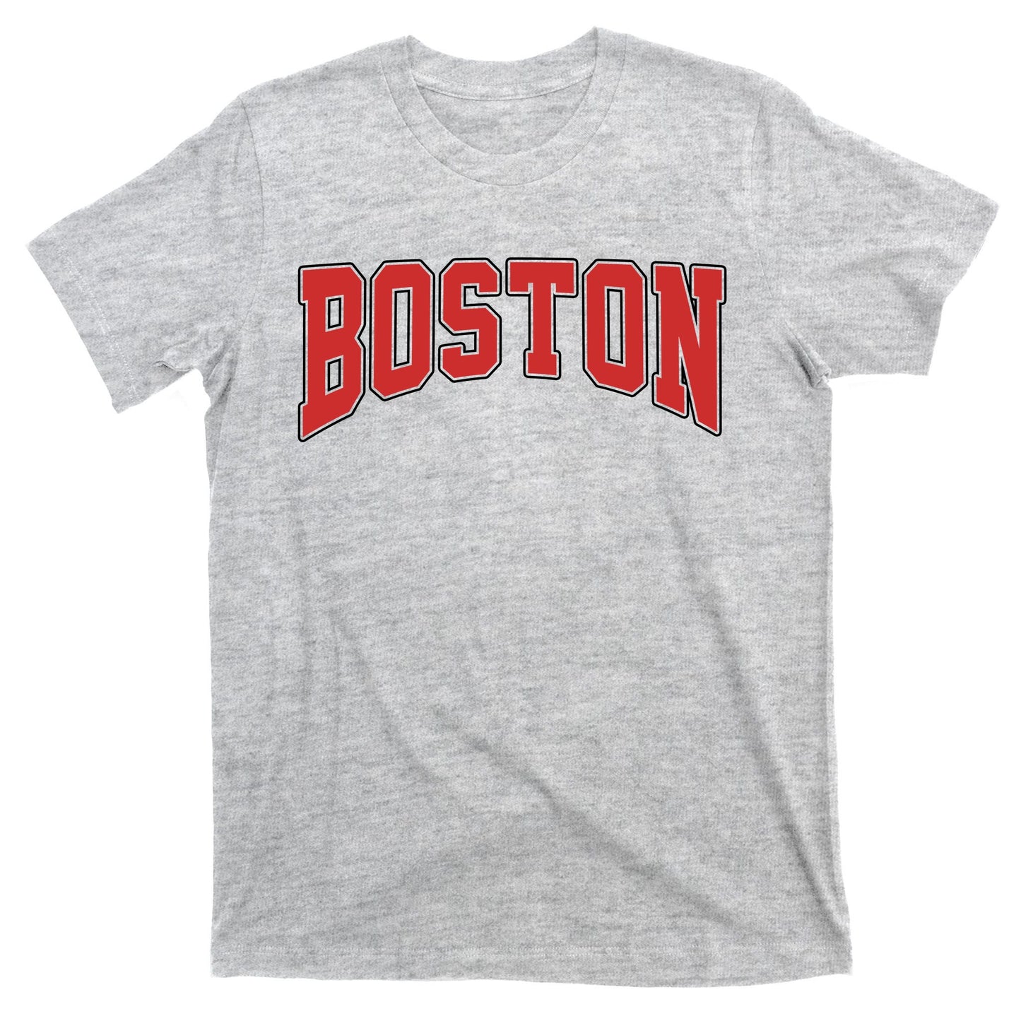 Boston Massachusetts Classic Curve T-Shirt