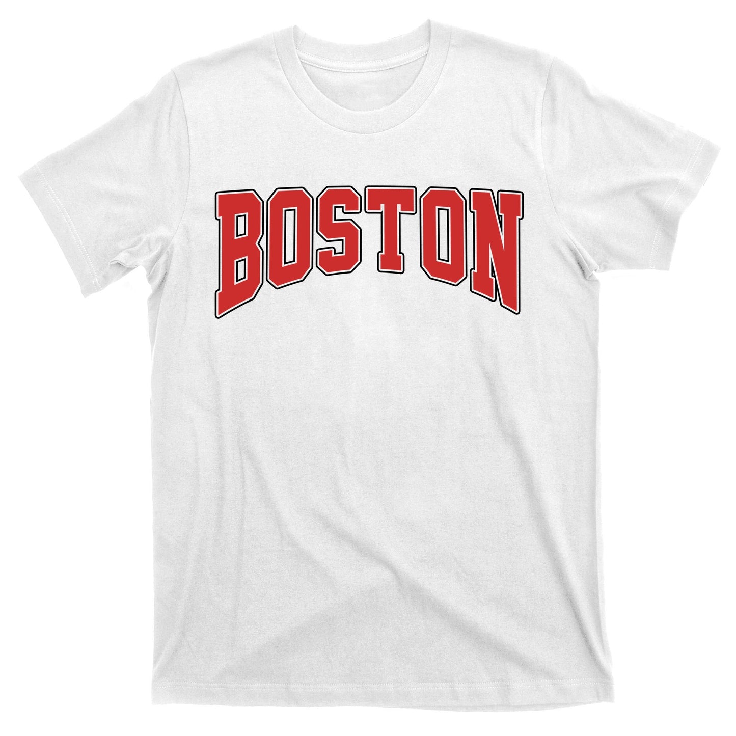 Boston Massachusetts Classic Curve T-Shirt