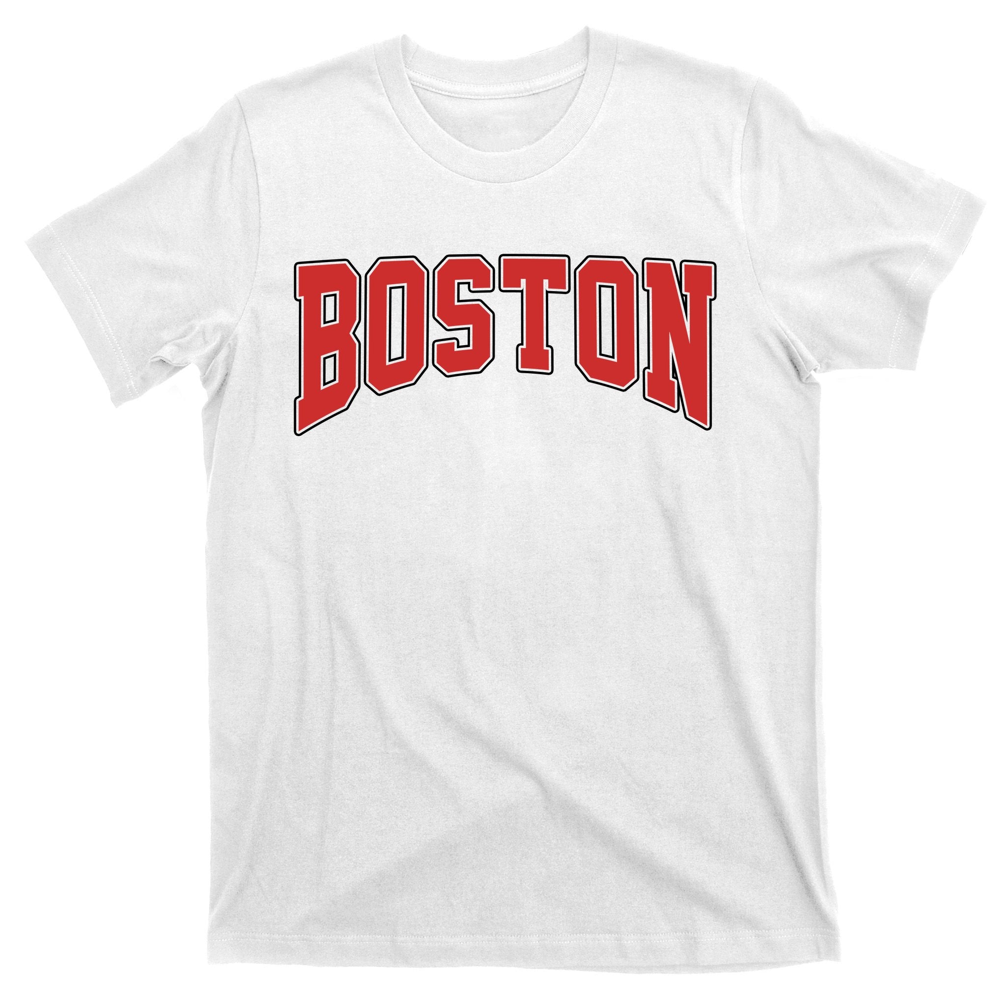 Boston Massachusetts Classic Curve T-Shirt