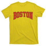 Boston Massachusetts Classic Curve T-Shirt