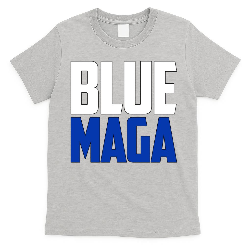 Blue Maga Democrat Make America Great Again T-Shirt