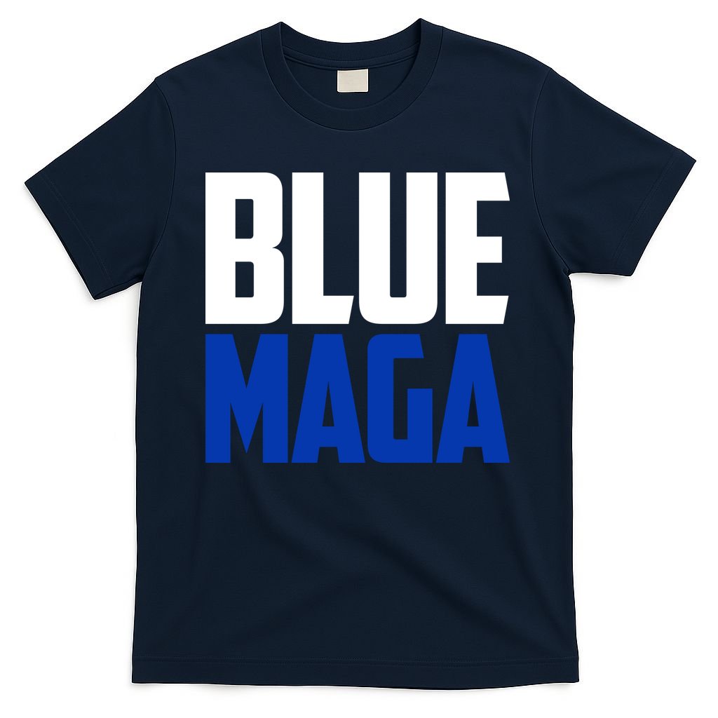 Blue Maga Democrat Make America Great Again T-Shirt