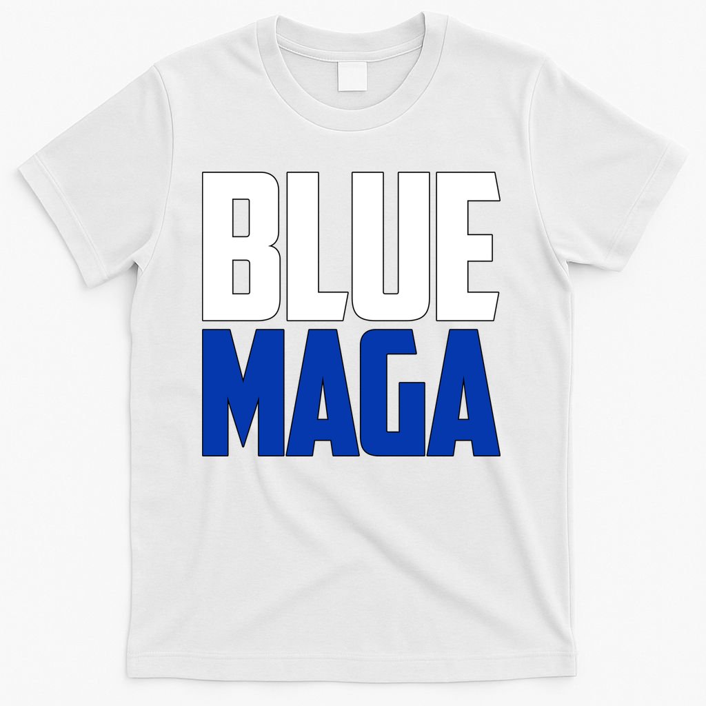 Blue Maga Democrat Make America Great Again T-Shirt