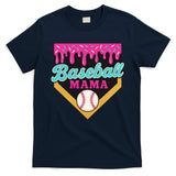 Baseball Mama Ice Cream Drip T-Shirt