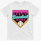 Baseball Mama Ice Cream Drip T-Shirt