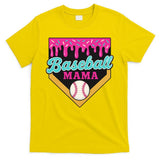Baseball Mama Ice Cream Drip T-Shirt