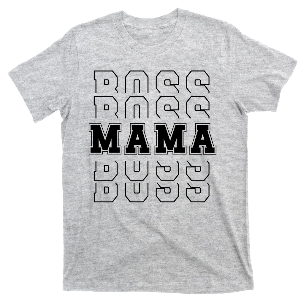 Boss Mama Retro Cute Gift For Mom T-Shirt