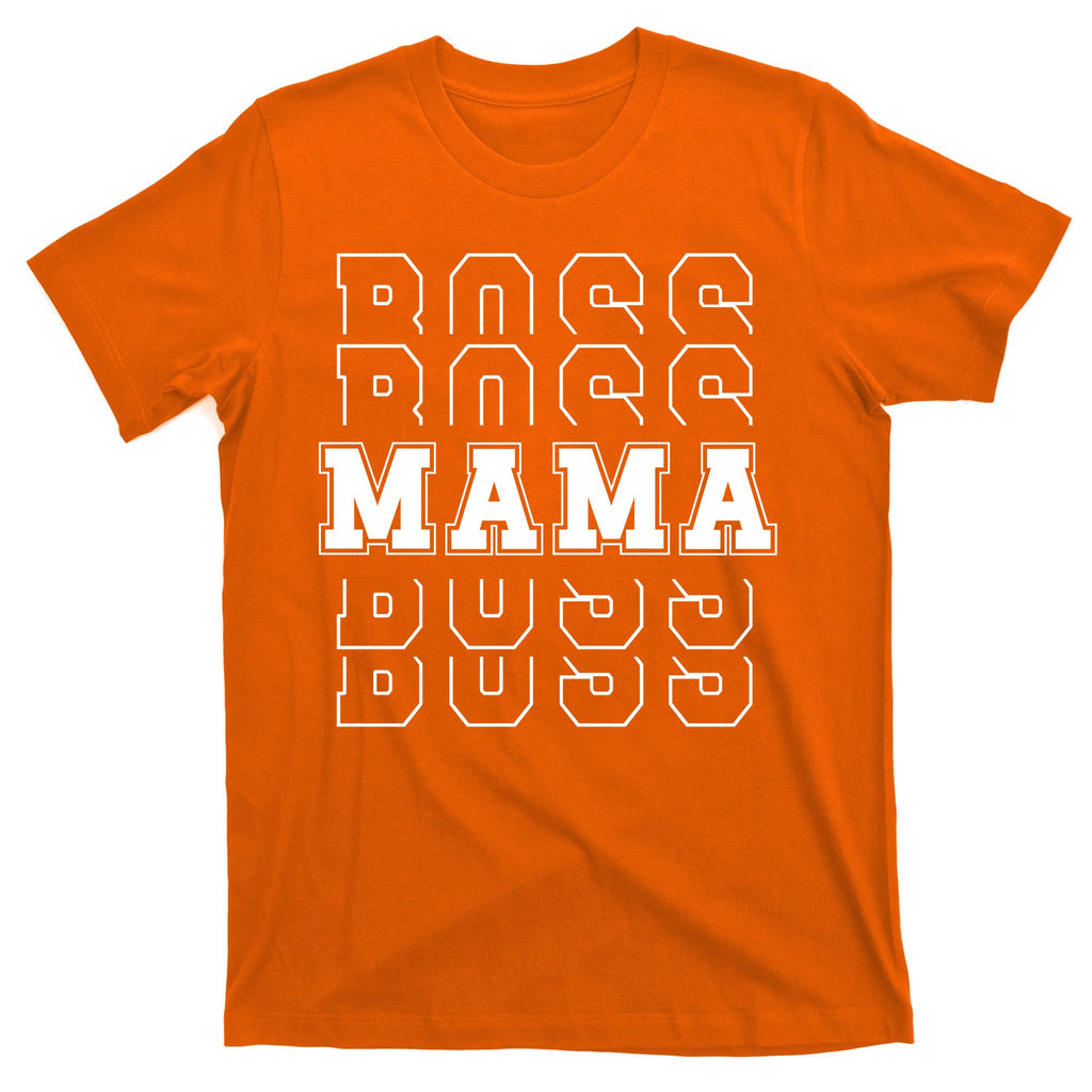 Boss Mama Retro Cute Gift For Mom T-Shirt