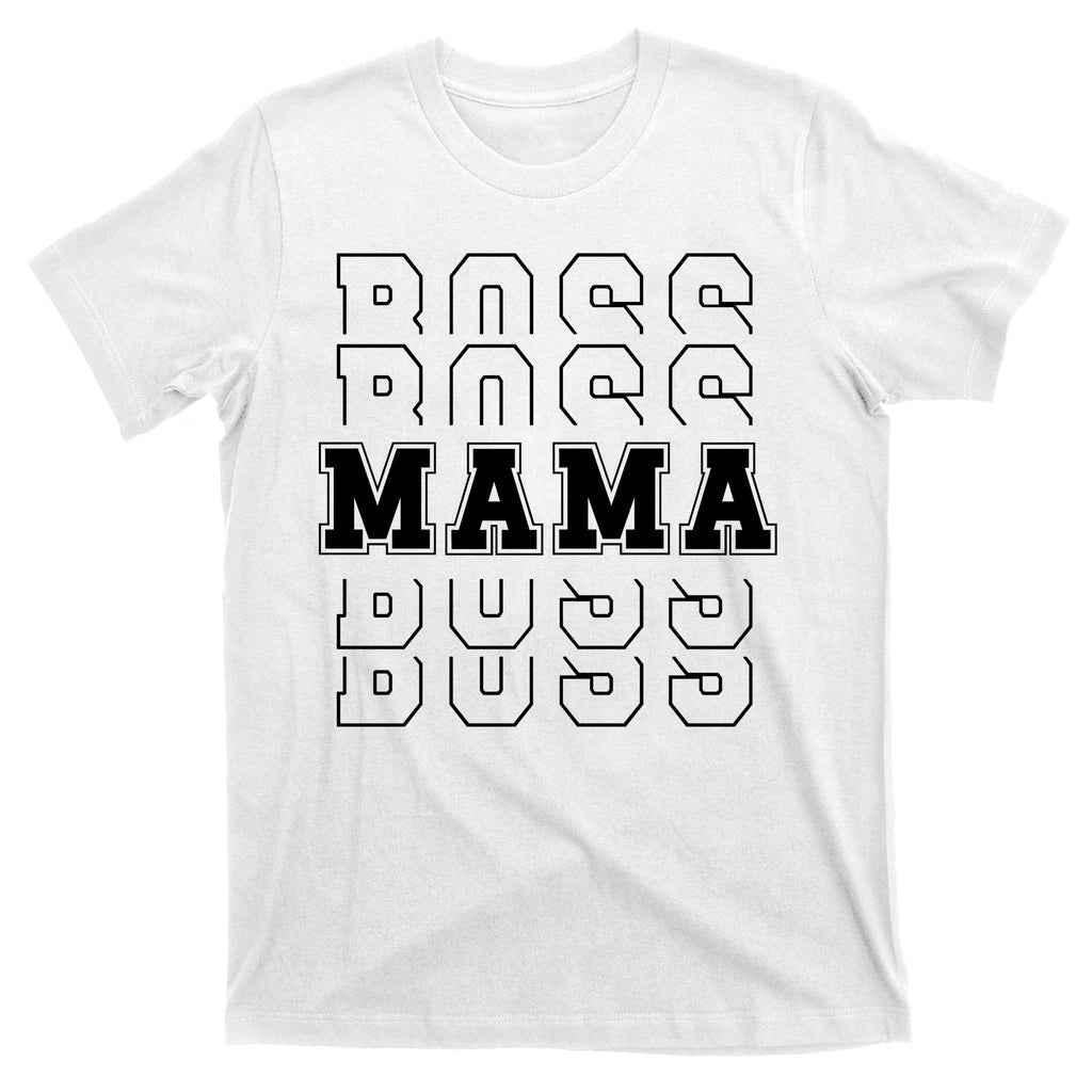 Boss Mama Retro Cute Gift For Mom T-Shirt