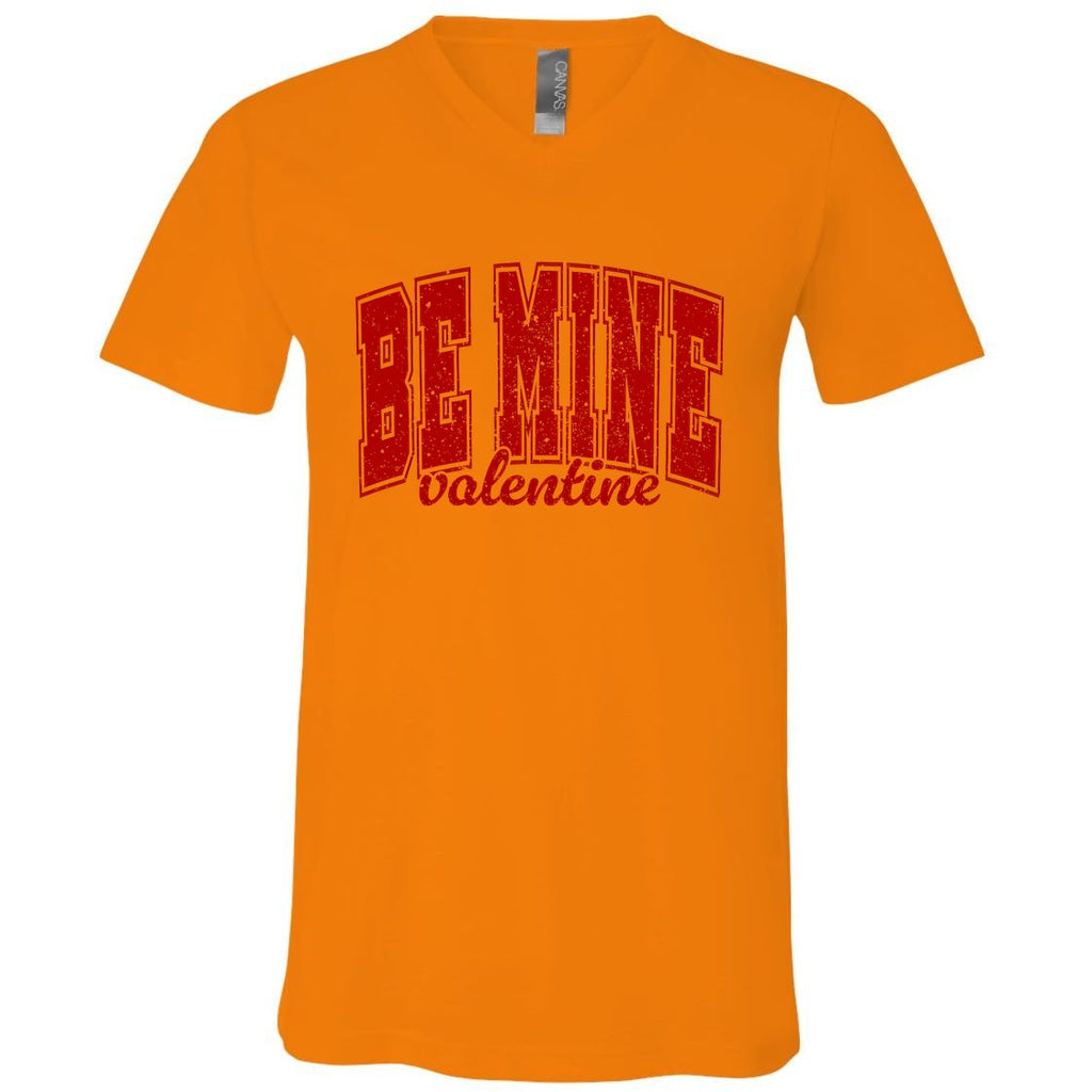 Be Mine Valentine Matching Couple Lover V-Neck T-Shirt