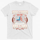 Bolivar New York Usa Flag 4th Of July Cute Gift T-Shirt