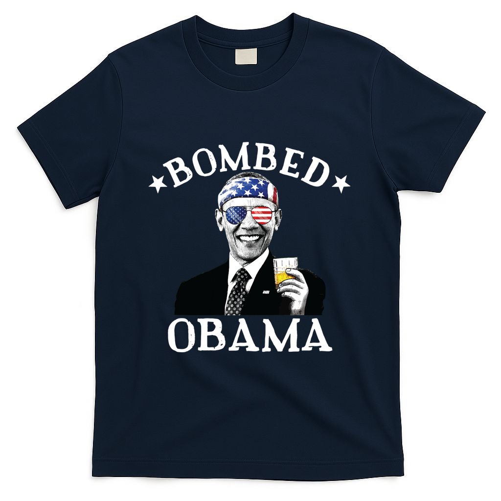 Bombed Obama 4th Of July Drinking President Barack Obama T-Shirt
