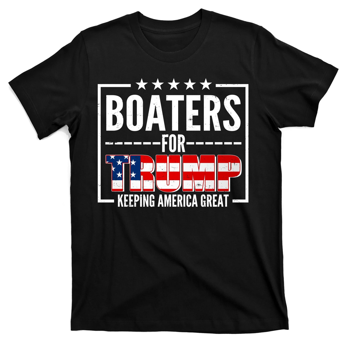 Boaters For Trump Keeping American Great T-Shirt