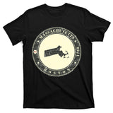 Boston Massachusetts Retro T-Shirt
