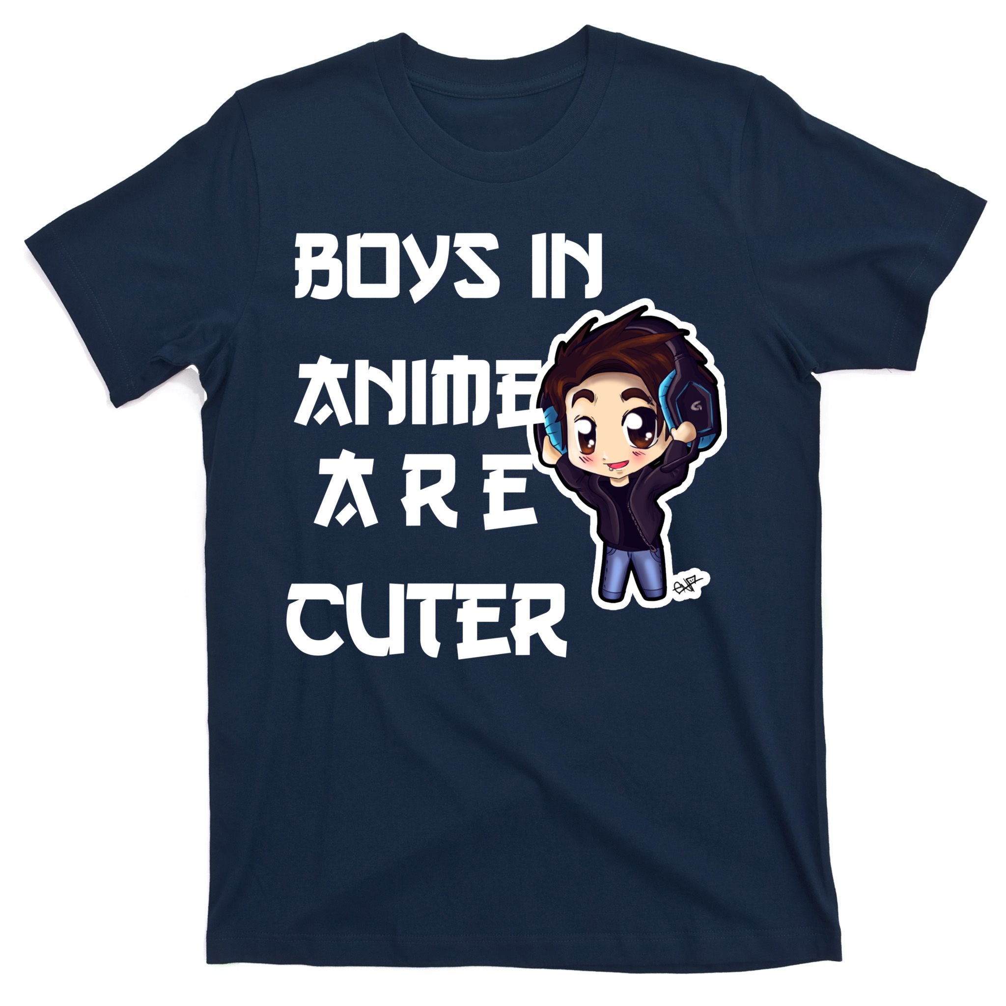 Boys In Anime Are Cuter T-Shirt