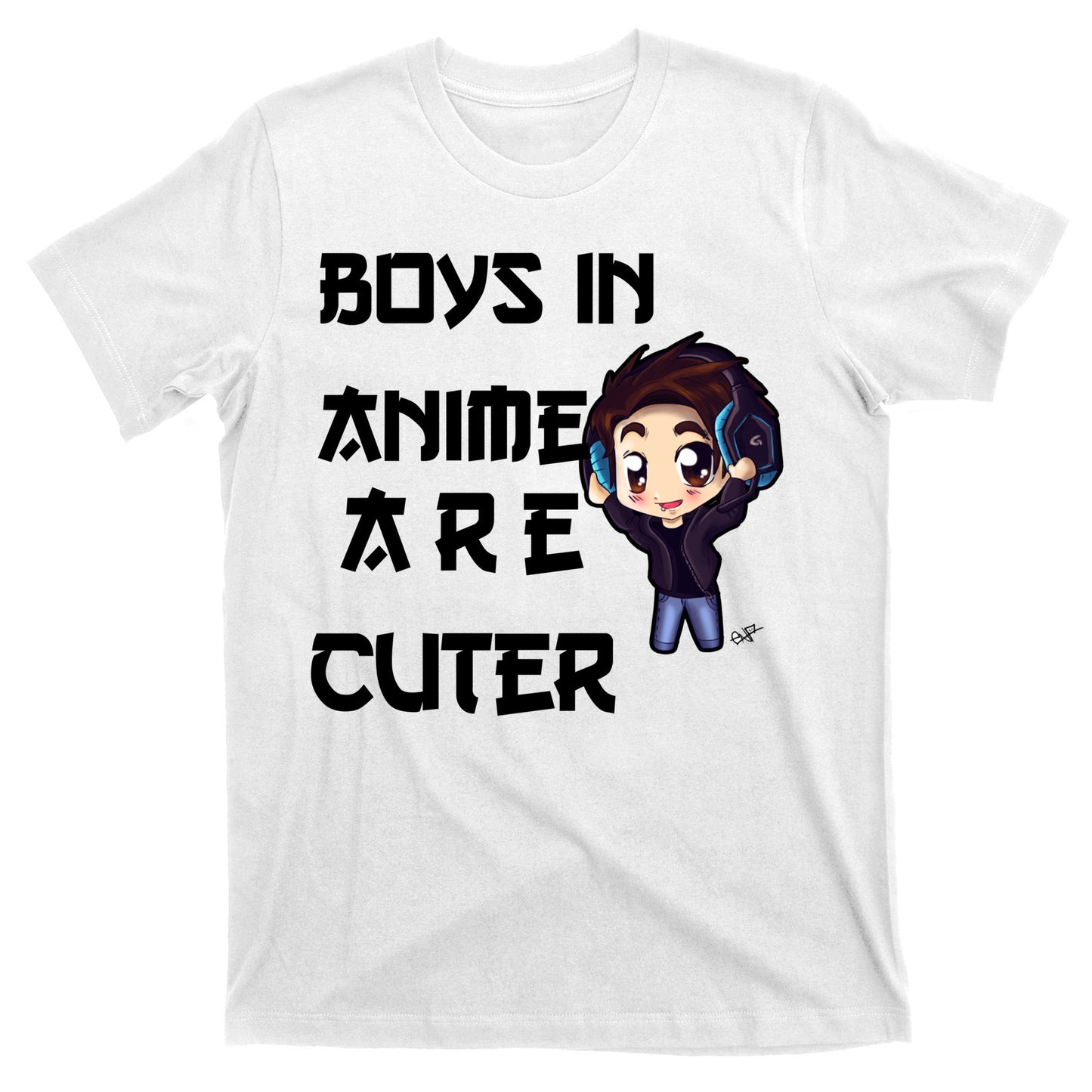 Boys In Anime Are Cuter T-Shirt