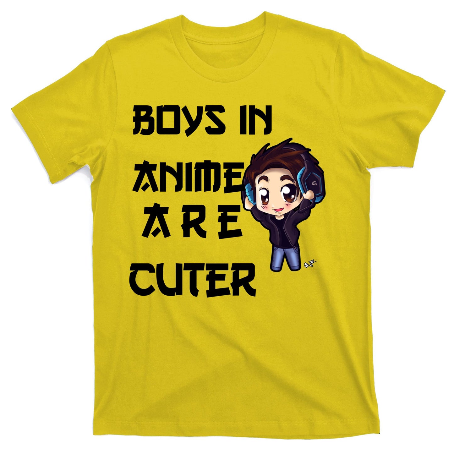 Boys In Anime Are Cuter T-Shirt