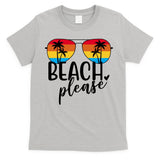 Beach Please Summer Sunset T-Shirt