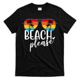 Beach Please Summer Sunset T-Shirt