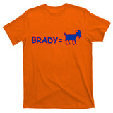 Brady Equals The Goat New England T-Shirt