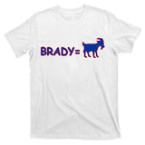 Brady Equals The Goat New England T-Shirt