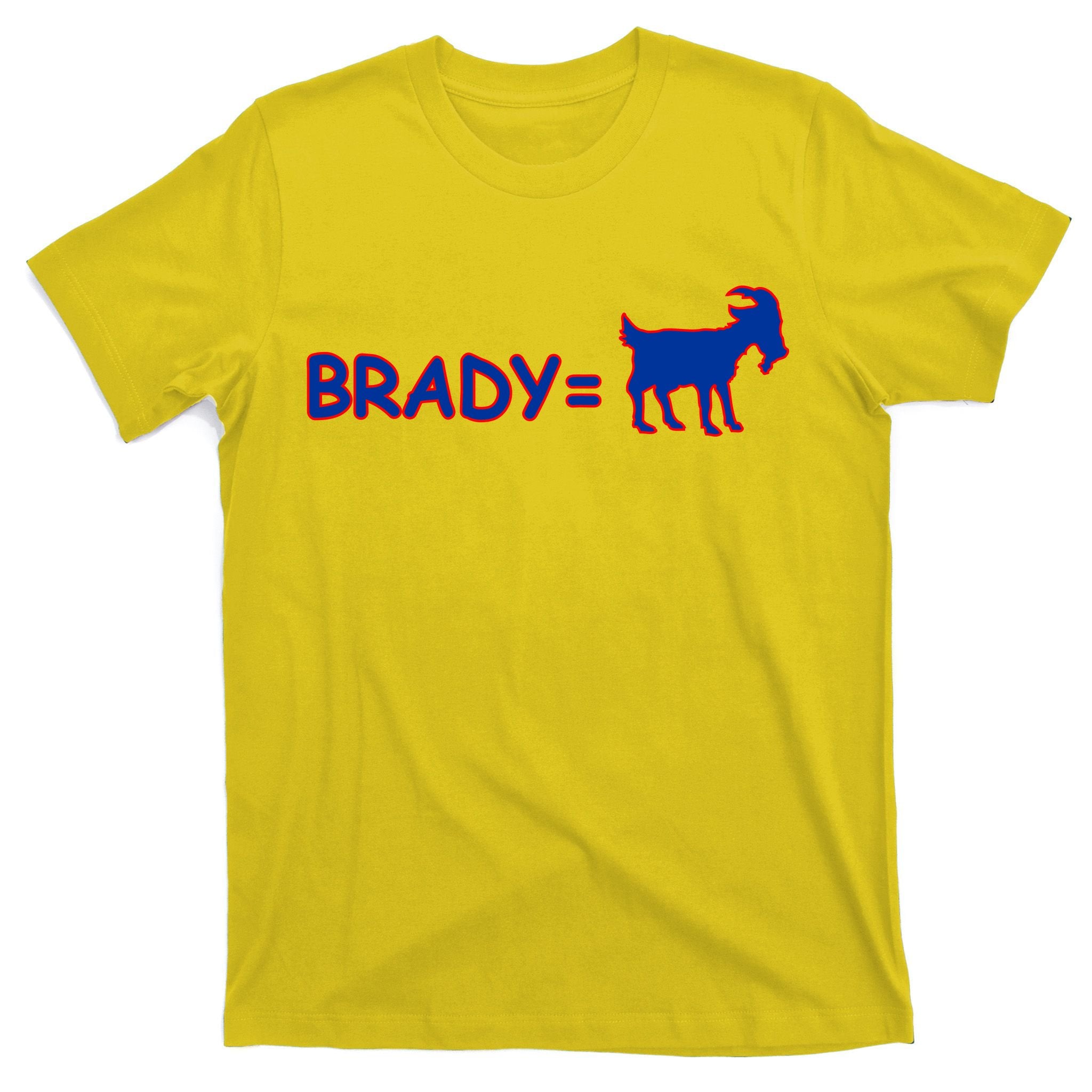 Brady Equals The Goat New England T-Shirt