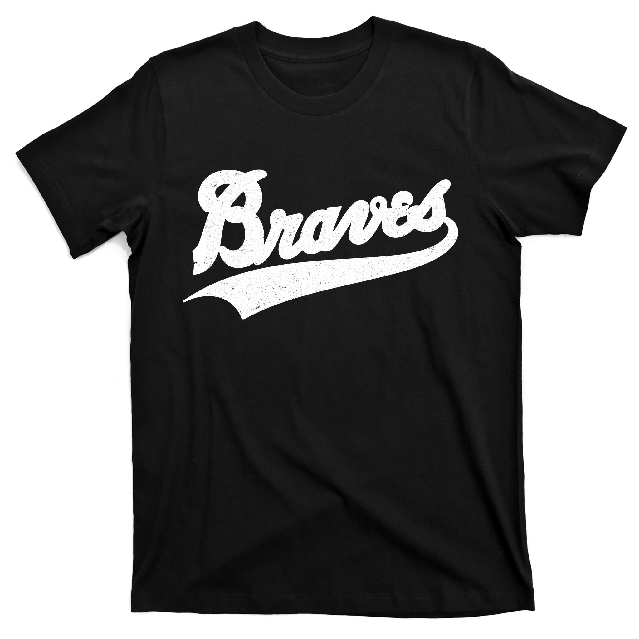 Braves Baseball Vintage Sports Logo T-Shirt