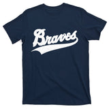 Braves Baseball Vintage Sports Logo T-Shirt
