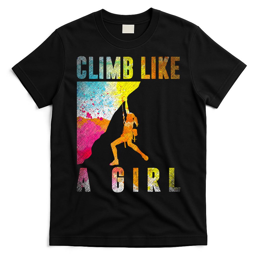 Bouldering Rock Climber   T-Shirt