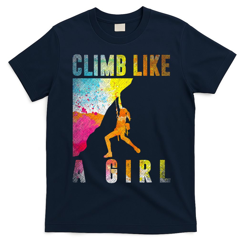 Bouldering Rock Climber   T-Shirt