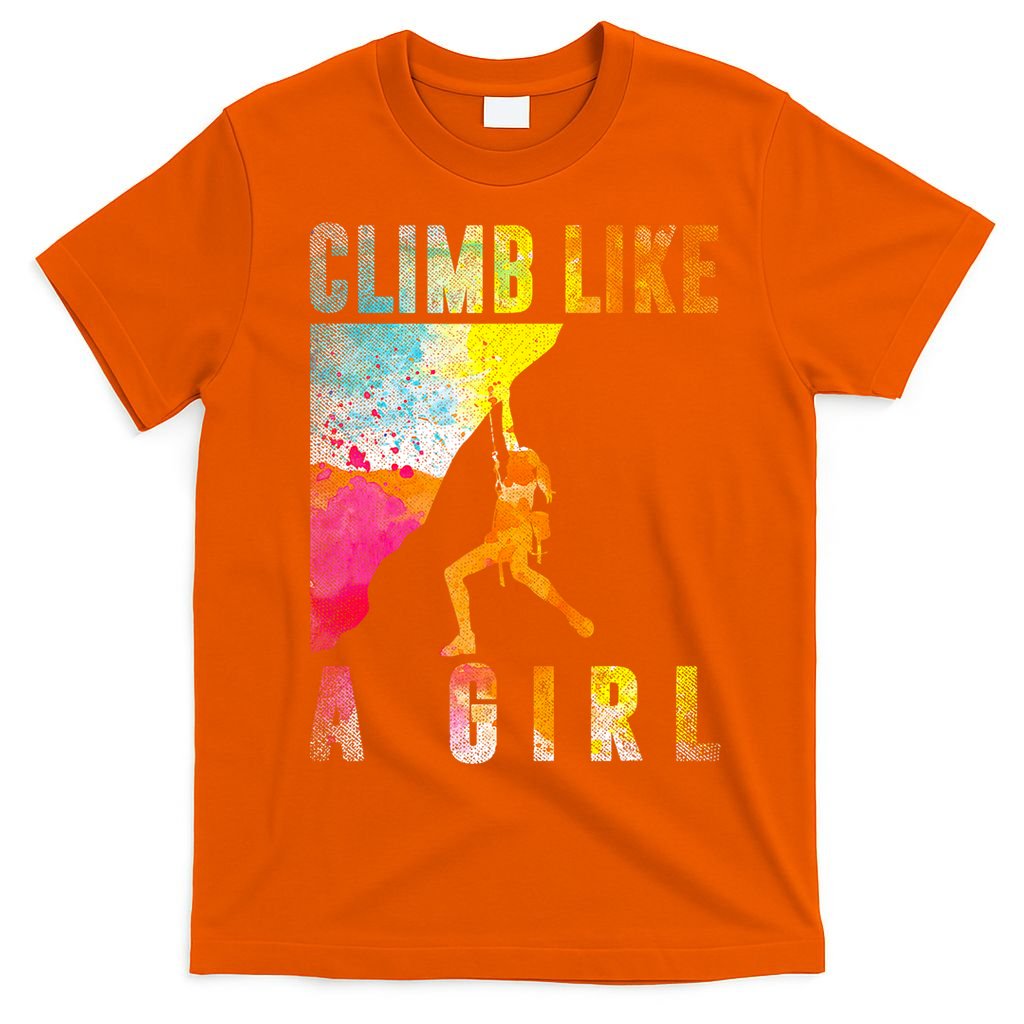 Bouldering Rock Climber   T-Shirt