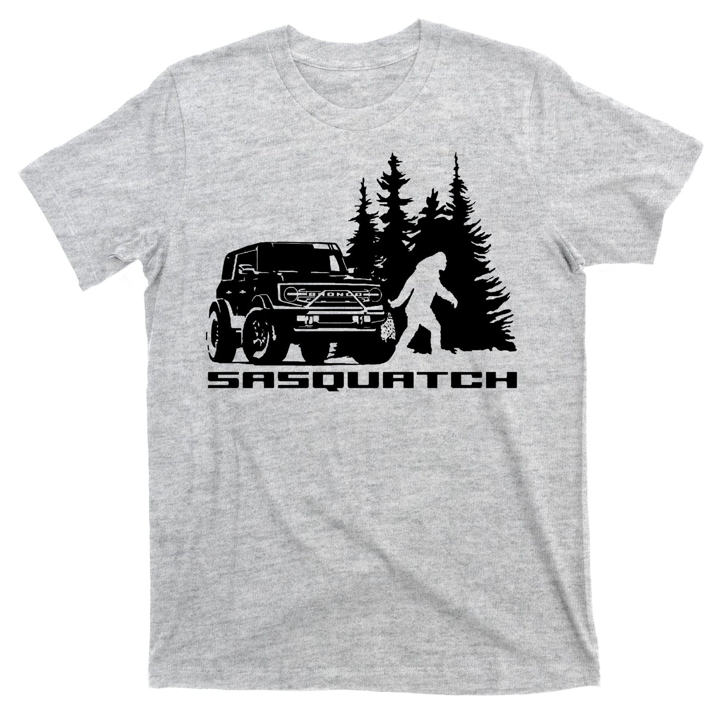 Bronco Sasquatch Truck T-Shirt