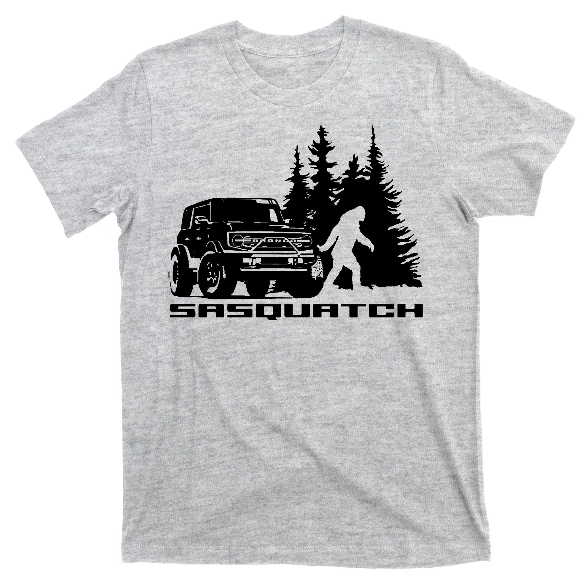 Bronco Sasquatch Truck T-Shirt