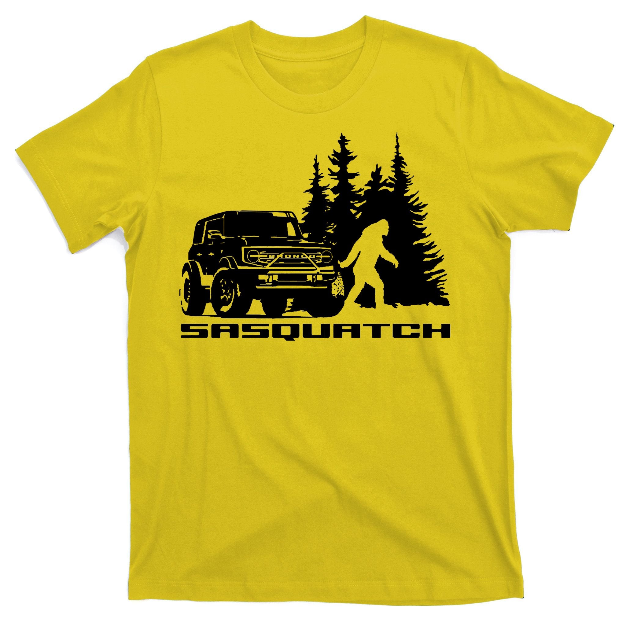 Bronco Sasquatch Truck T-Shirt