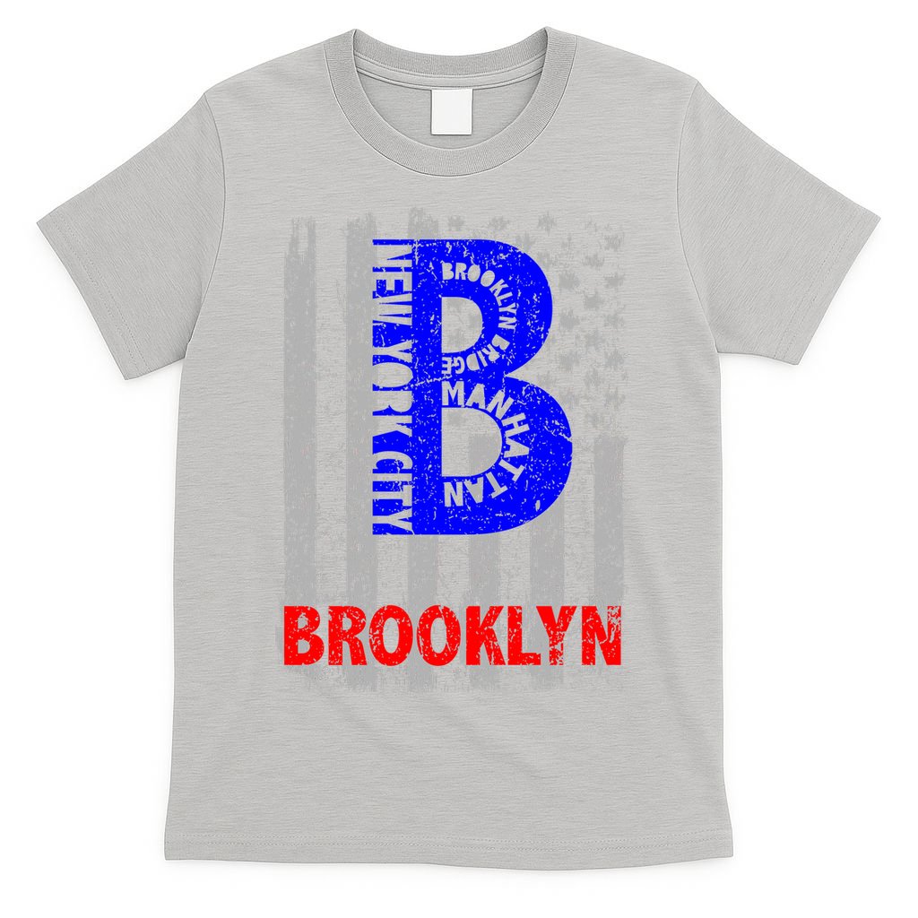 Brooklyn Vintage USA Flag T-Shirt